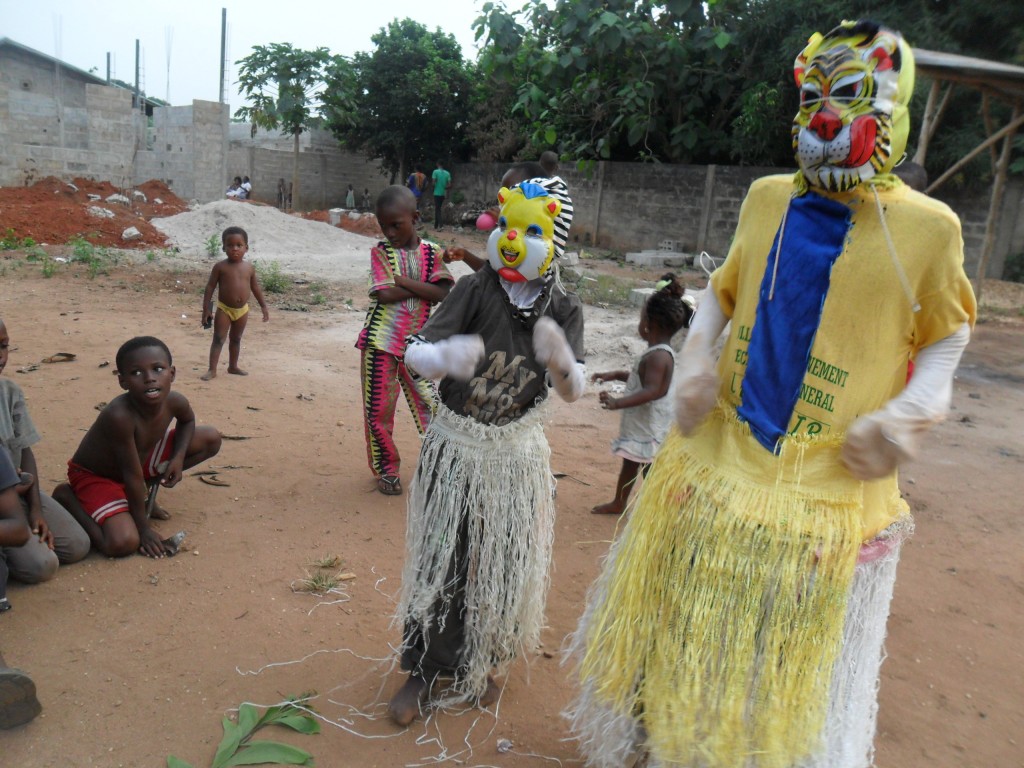 Kaléta dans une rue de Cotonou